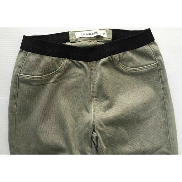 BlankNYC Women's Army Green Pull On Skinny Jegging - Picture 6 of 6
